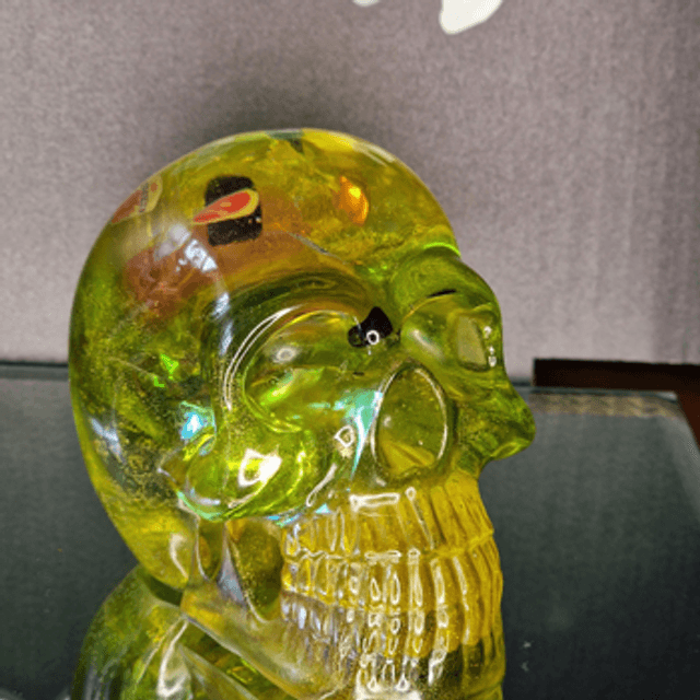 TETE DE MORT YELLOW 1