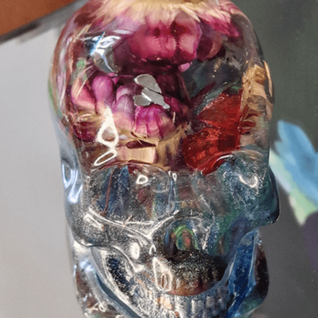 TETE DE MORT FLEUR 1
