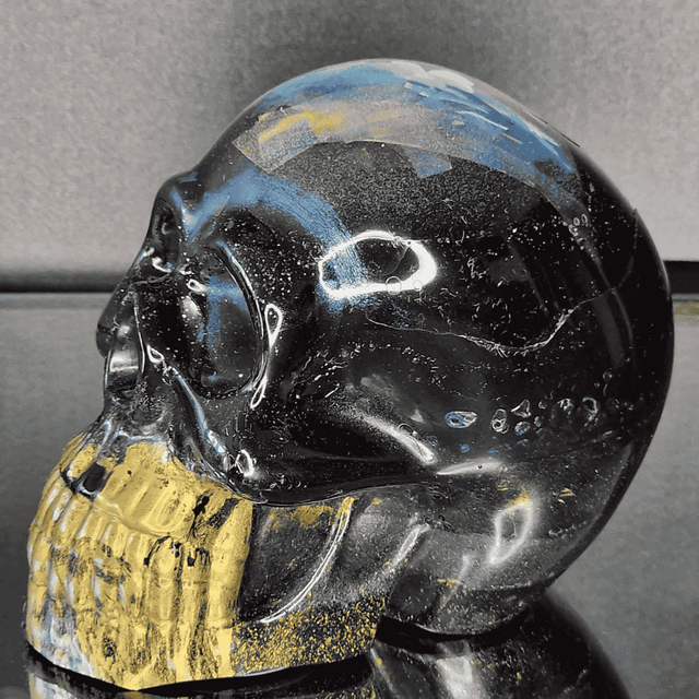 TETE DE MORT BLACK VADOR