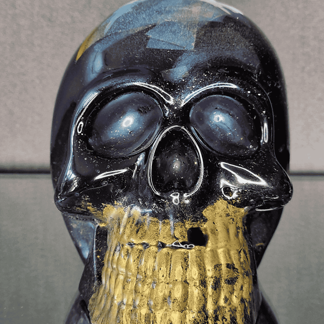 TETE DE MORT BLACK VADOR