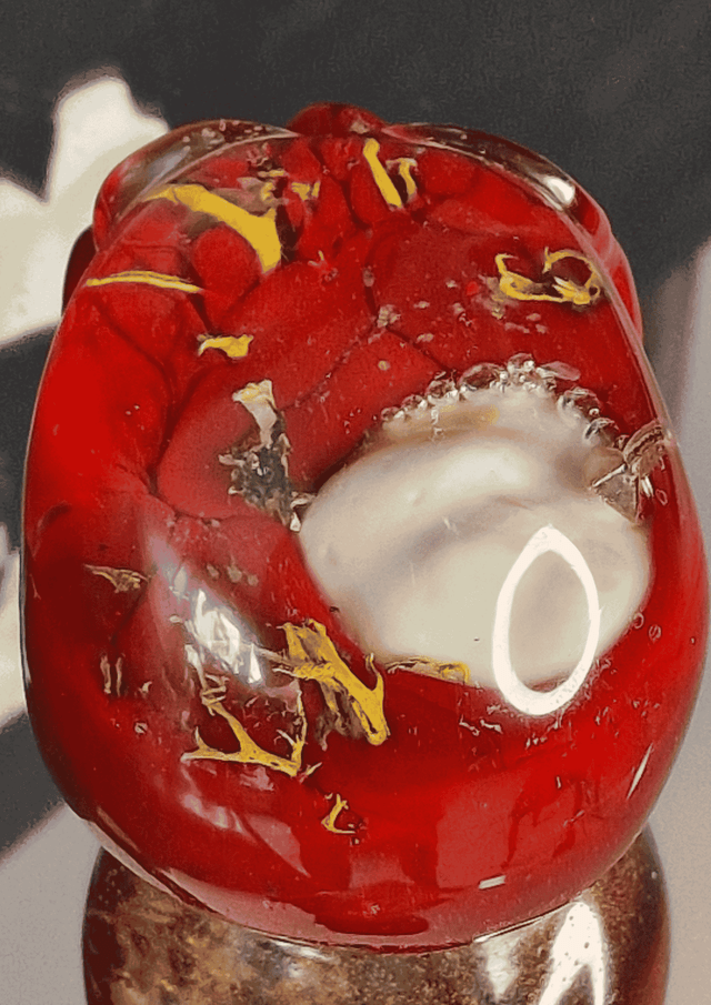 TETE DE MORT CARDINAL