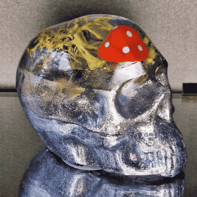 TETE DE MORT CHAMPIGNON MAGIQUE